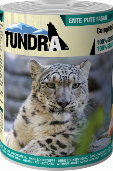 Tundra Adult Cat Ente, Pute & Fasan - 400g Dose