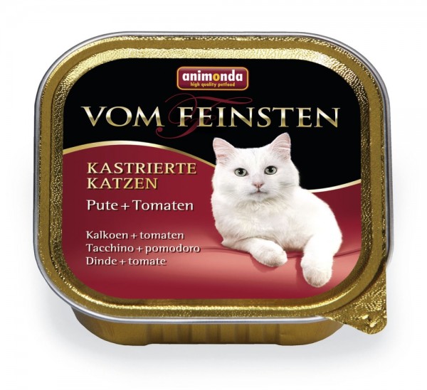 Animonda vom Feinsten Mildes Menue Pute & Tomate - 100g Schale