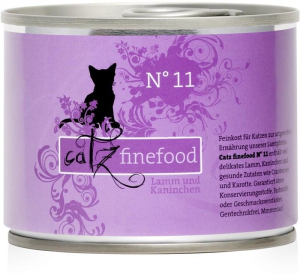 Catz finefood No.11 Lamm&Kaninchen 200g