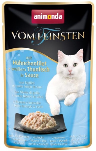 Animonda vom Feinsten Hühnchenfilet & weißer Thunfisch in Sauce - 50g Beutel