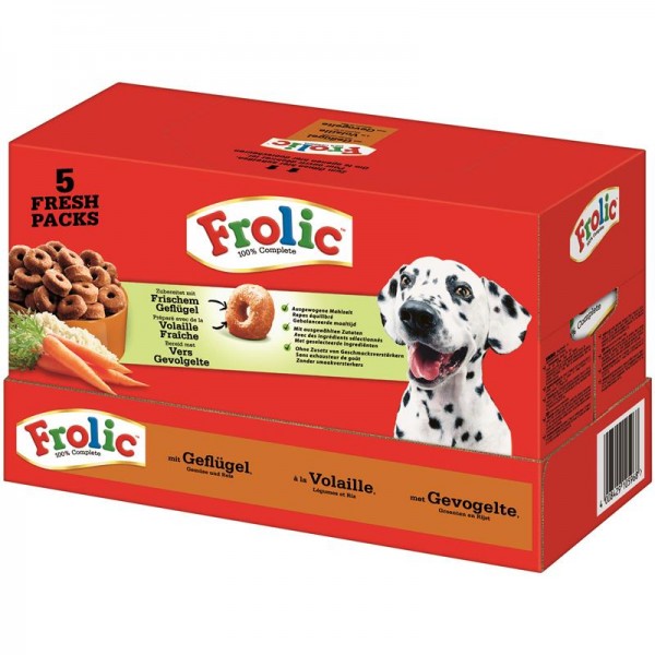 Frolic Geflügel, Gemüse und Reis 7,5kg