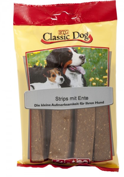 Classic Dog Snack Strips mit Ente20er