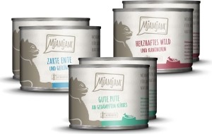 MjAMjAM - Katze Mixpaket II 2*Wild & Kaninchen, 2*Pute, 2