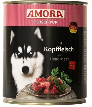 *** AMORA Fleisch Pur mit Kopffleisch - 800g Dose [*** AUSLAUFARTIKEL]