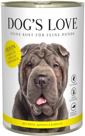 DOG´S LOVE Huhn 400g Dose