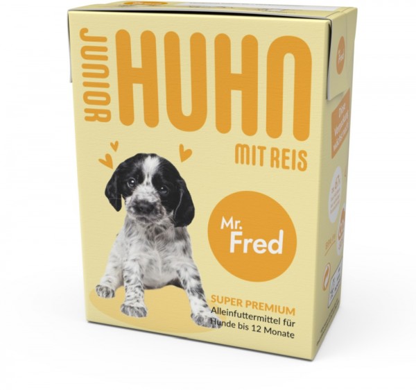 *** Mr. Fred JUNIOR - Huhn mit Reis 390g [*** AUSLAUFARTIKEL]