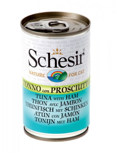 Schesir Cat - Thunfisch & Schinken - 140g Dose