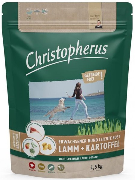 Christopherus Dog Adult Getreidefrei Leichte Kost