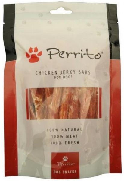 Perrito Chicken Jerky Bars 100g