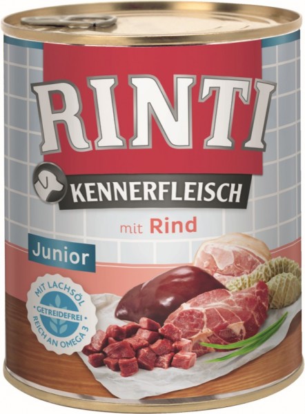 Rinti Kennerfleisch Junior Rind 800g