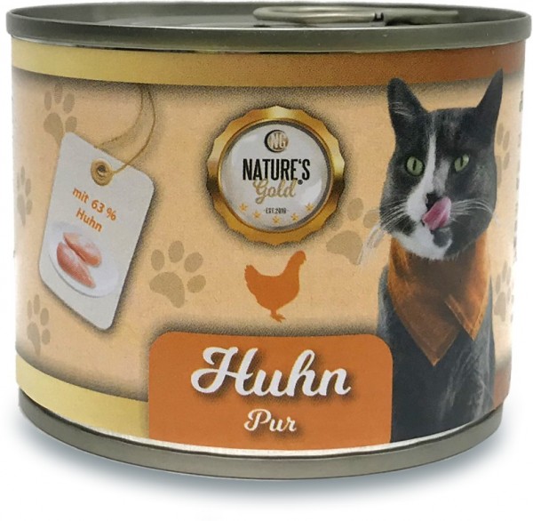 Natures Gold Katze Huhn - 200g Dose