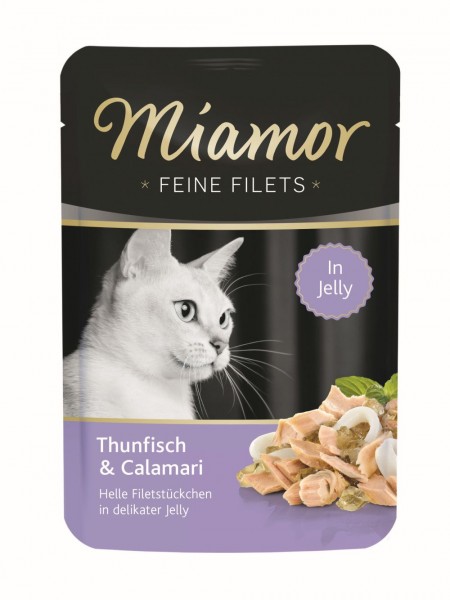 Miamor Feine Filets Thun & Calamari 100g