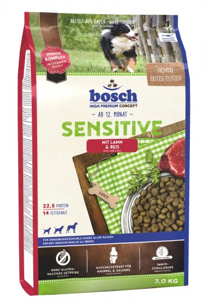 Bosch Sensitive Lamm & Reis 3 kg