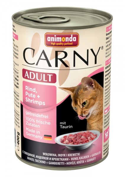 Animonda Carny Adult Rind & Pute & Shrimps - 400g Dose