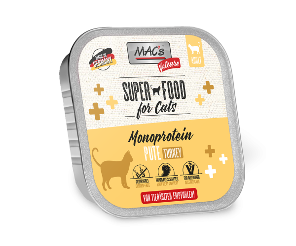 MACs CAT - Vetcare Mono Pute 100g Schale