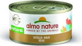 Almo Nature Katze Natural - Kalb - 70g Dose