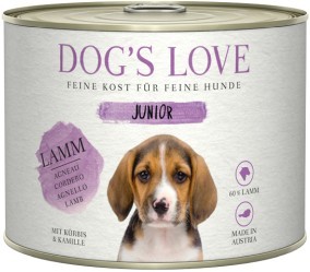 DOG´S LOVE JUNIOR Lamm 200g Dose