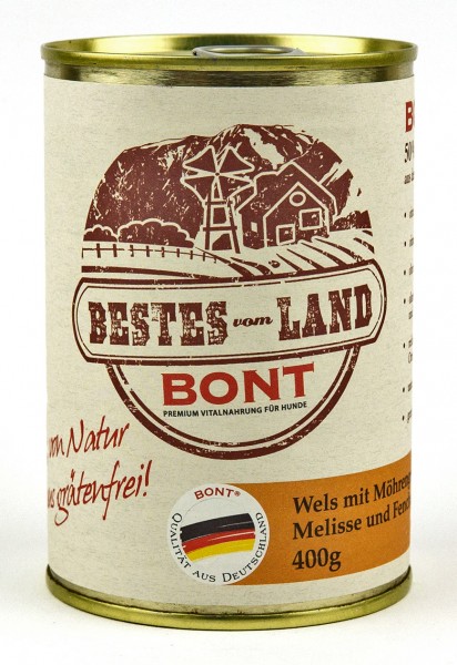 Bont Wels mit Möhrengemüse 400g Dose