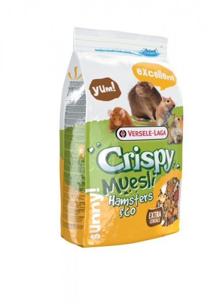 Versele-Laga Crispy Muesli - Hamsters & Co - 1kg Beutel