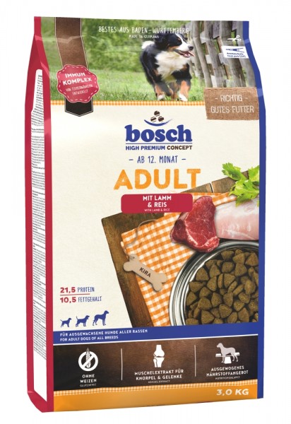 Bosch Adult Lamm & Reis 3 kg