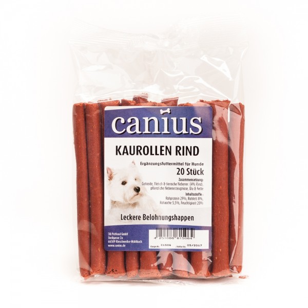 Canius Kaurollen Rind, 20 Stück