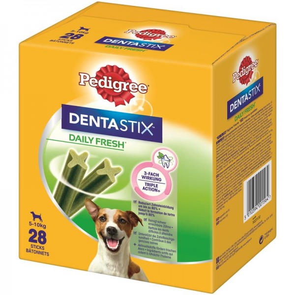 Pedigree Snack Denta Stix Fresh Multipack junge & kleine Hunde 4x7Stück