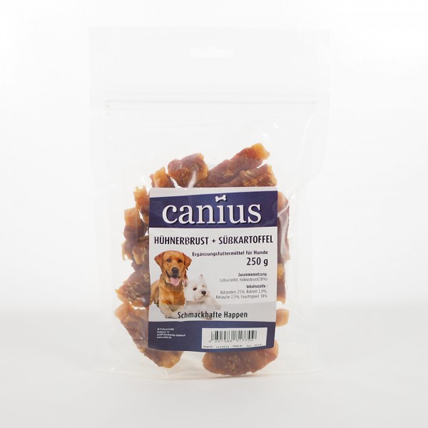 Canius Hühnerbrust + Süßkartoffel 250g