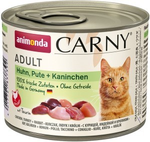 Animonda Carny Cat - Dose Adult Huhn & Pute & Kaninchen 200g