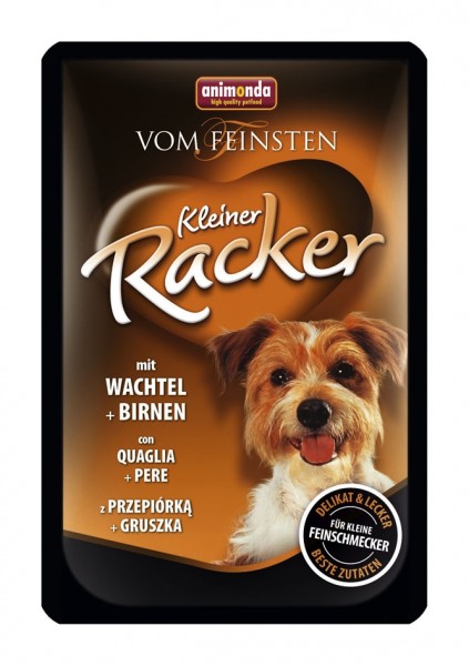 Animonda Kleine Racker Wachtel & Birnen - 85g Frischebeutel