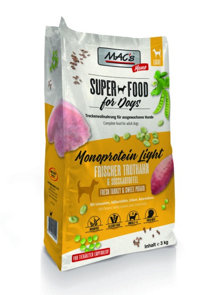 MACs DOG - Mono Senior/Light 3kg