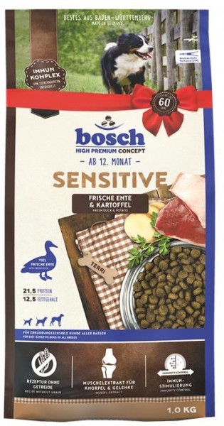 Bosch Sensitive Ente & Kartoffel 1 kg