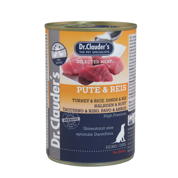 Dr. Clauder´s Prebiotics Pute-Reis400g