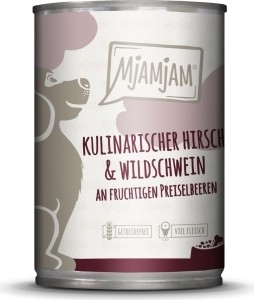 MjAMjAM - Hund kulinarischer Hirsch & Wildschwein an Prei