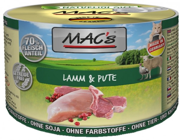 MACs Cat Lamm & Pute - 200g Dose