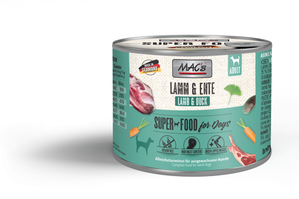 MACs DOG - Lamm & Ente 200g