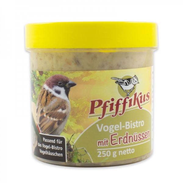 Pfiffikus Vogel-Bistro Erdnüsse - 24x1 - 250g Dose