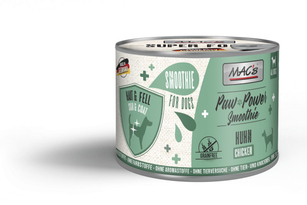 MACs DOG - Paw Power Smoothie Huhn - Haut & Fell 200g