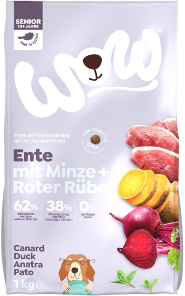 WOW TROCKEN Minis SENIOR Ente 1kg