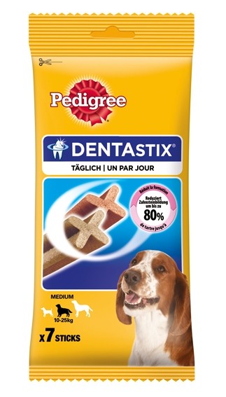 Pedigree Denta Stix 2 Sorten, ab mittgroße Hunde - 7Stück