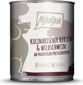 MjAMjAM - Hund kulinarischer Hirsch & Wildschwein an Prei