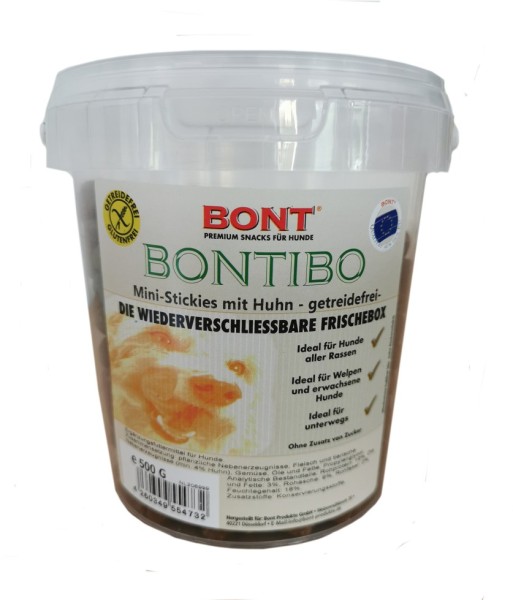 Bontibo Mini-Stickies mit Huhn - getreidefrei- 500g
