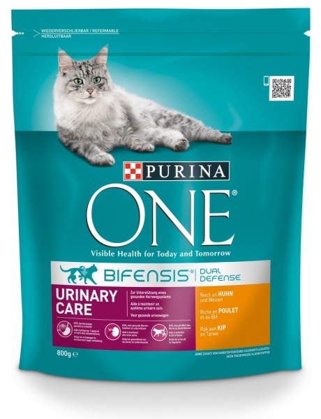 Purina ONE BIFENSIS Urinary Care reich an Huhn 800g