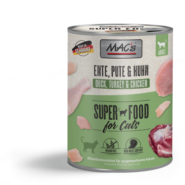 MACs CAT - Ente, Pute & Huhn 800g