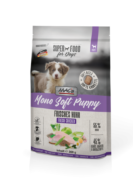 MACs DOG - Mono Soft Puppy - Frisches Huhn 300g
