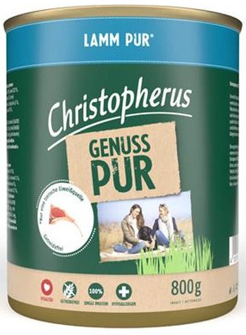 Allco Christopherus Genuss Pur Lamm - 800g Dose