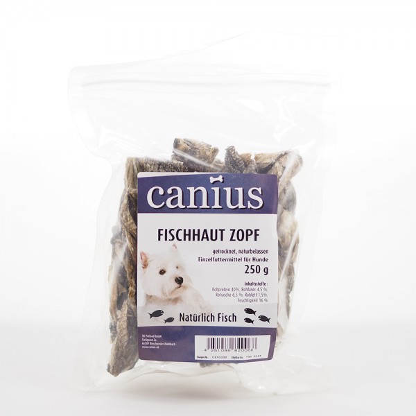 Canius Fischhaut Zopf 250g