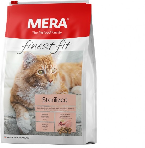 Mera finest fit Trockenfutter Sterilized 4kg