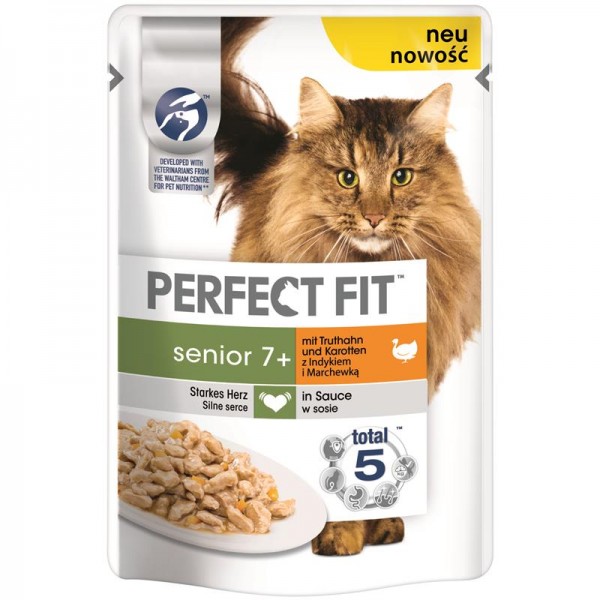 Perfect Fit Cat Portionsbeutel Senior Pute 85g