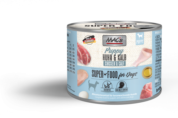 MACs DOG - Puppy Huhn & Kalb 200g