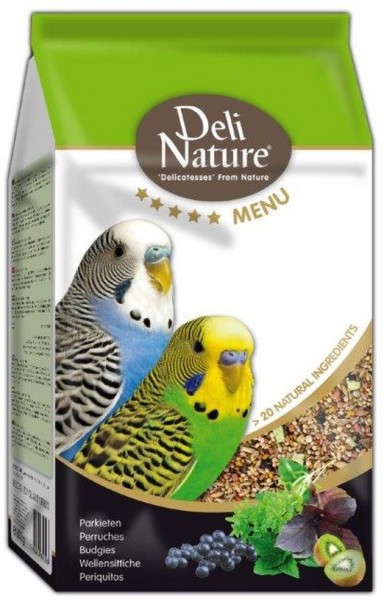 Beduco Deli Nature Vögel 5*-Menü WELLENSITTICHE 800g